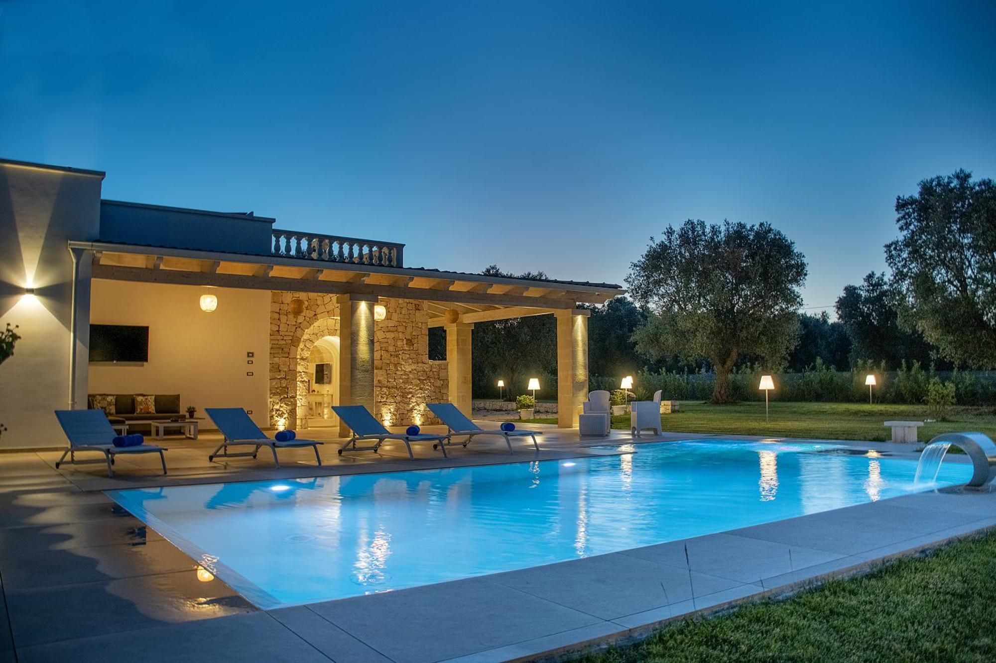 Villa La Carezza Del Sole - Private Francavilla Fontana